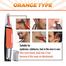 Load image into Gallery viewer, Last day promotion 50% OFF - Men All-in-One Hair Trimmer - Eyebrow Ear Nose Removal Clipper Shaver Unisex Personal Electric Face Trimer