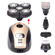 Load image into Gallery viewer, SuperShaver™ Men’s 5-in-1 Electric Shaver & Grooming Kit - Rechargeable 5 Razor Bald Head Shaving Machine Beard Trimmer