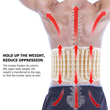 Load image into Gallery viewer, BackBelt™ Traction & Decompression therapy belt - Brace Support Care Relief Waist Backache Heat Pain Massager Bone Health Care