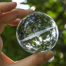 Load image into Gallery viewer, 3D SOLAR SYSTEM CRYSTAL BALL